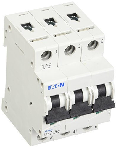 Eaton Disjoncteur Z-Char 278918 0,5 A 3P