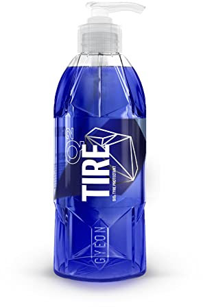 GYEON Q² Tire - Silica-Based Tyre Protectant & Dirt Repellent Coating - Deep Penetrating Tyre Gel Coating, for Lasting Protection, Restores Rubber and Car Tyre Shine - Car Treatment Products, 500 ml