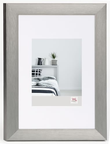walther design Bilderrahmen stahl 30 x 40 cm Aluminium Aluline AL040D