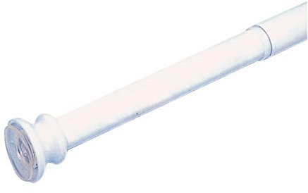 TELAIO PER TENDA DOCCIA ESTENSIBILE BIANCO 110-200CM.