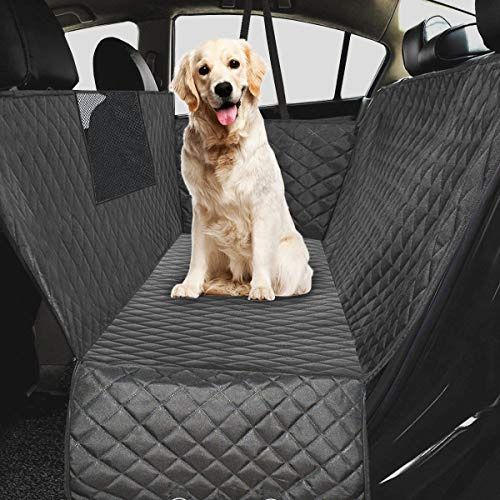 Ferocity Auto Kofferraum Shutzmatte Hundedecke Gepolstert für den Rücksitz & Kofferraum mit Seitenschutz, Autoschondecke für Hunde, Hunde Autodecke Basic [115]