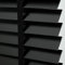 Schwarze Holzjalousien,Blickdicht Jalousie Für Küche/Bad/Schlafzimmer,50mm Lamellen Sonnenschutz Jalousette,Horizontale Jalousetten Für Fenster 60cm 80cm 100cm 120cm 140cm,W×H-40x180cm/15.7x70.9in