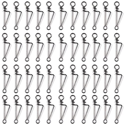 100 Stück Angel Wirbel Set Wirbel Angeln Zubehör Set Wirbel