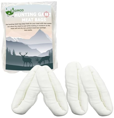 LODMOD Bolsas para Caza de Alces, caribúes, Ciervos, Reutilizables y Transpirables, Organizador de Almacenamiento de Carne de Caza Grande, Resistente, 59 L, 2 Piezas