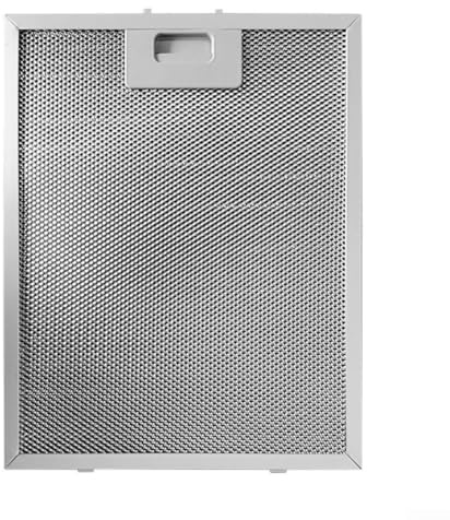 Eawfgtuw 5-lagiger Fettfilter aus Metallgeflecht, 340 x 270 x 9 mm, universeller Fettfilter für Dunstabzugshaube, Metallfilter für Küchenabzugshaube, Entlüftungsfilter (1 Stück)
