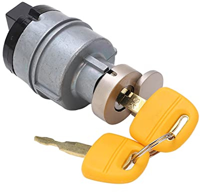 Interrupteur de Démarrage d'allumage de Pelle, Interrupteur de Démarrage à en Cuivre Rouge Robuste pour Accessoires Professionnels KOBELCO SK 8