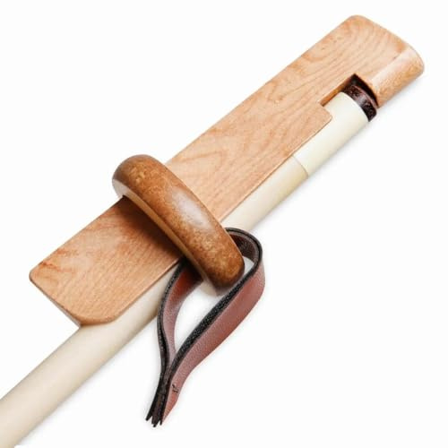 BILMAG Billard Zubehör Billard Queue Spitzen Klemme Lederklemme, Holz