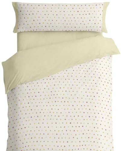 Burrito Blanco | Fundas nórdicas Infantiles | Cama de 105cm. (+Medidas Disponibles) | Diseño 182 | Color Multi (105x190/200cm.)