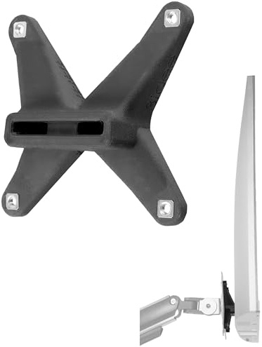 3IDEE VESA-adapter kompatibel med MSI modern bildskärm (MD271UL, MD271ULDE) – MSI VESA-fäste 75 x 75 mm – gör det enkelt att hänga upp skärmen