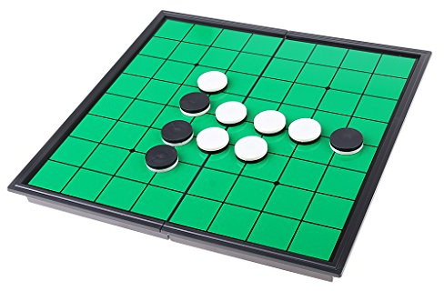 Acrilico Magnetico Portatile Pieghevole Reversi Othello Gioco di Scacchi Da Tavolo Portatile