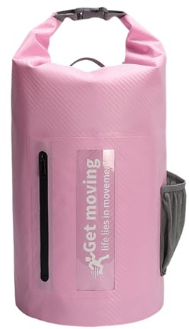 wasserdichte Taschen – 20 Liter Strandrucksack | Aufbewahrungstasche zum Schwimmen | für Kajakfahrer Bootsfahrer Schwimmer Fischer Rafter Surfer Reisende Wanderer Wassersport Ausflüge