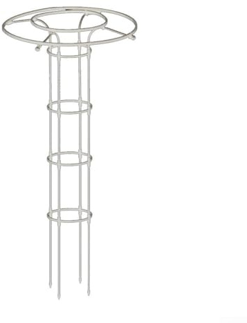 Qualoramall Enrejado blanco para plantas trepadoras al aire libre, marco de rejilla arqueada, soporte de vid para rosas, tomates, verduras, jardín, pared, valla, decoración, 90 cm a 210 cm, plástico