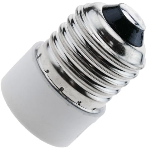 BeMatik - Adapter Gewinde Lampenfassung Gewindebuchse E27 bis E14