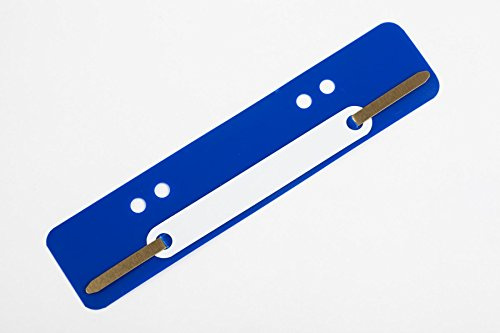 100 Heftstreifen PP / Farbe: dunkel-blau