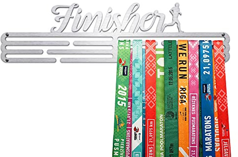 United Medals Finisher Medaillenhalter Edelstahl | Medaillen Aufhänger | Medal Hanger Holder Display Rack