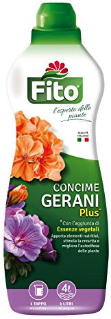 Fito Gérani Plus - Abono líquido, Verde, 9,7 x 7,4 x 28 cm
