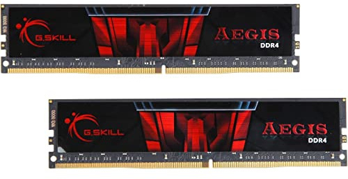 G.Skill 32GB DDR4 Aegis 3000 MHz PC4-24000 CL16 Dual Channel Memory Kit (2x16GB)