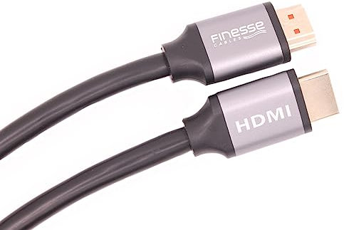 Finesse Cables 5M HDMI Cable v1.4 lead HIGH SPEED Long Lead with Ethernet ARC 3D | Full HD 1080P PS4 Xbox One Sky HD TV Laptop PC Monitor CCTV