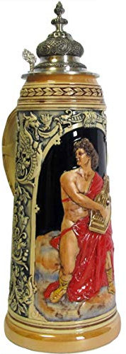 KING Chope de bière allemande Apollon, réplique de 1890 1,5 litres, Limitaet 2012