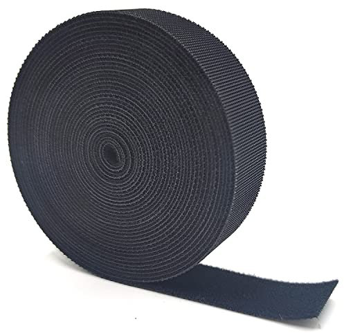 Fascette cavi Regolabili Lunghezza 5mx20mm larghezza cable management fascette Riutilizzabili tessuti Hook Loop Autoadesivo per disposizione, raggruppamento dei cavi