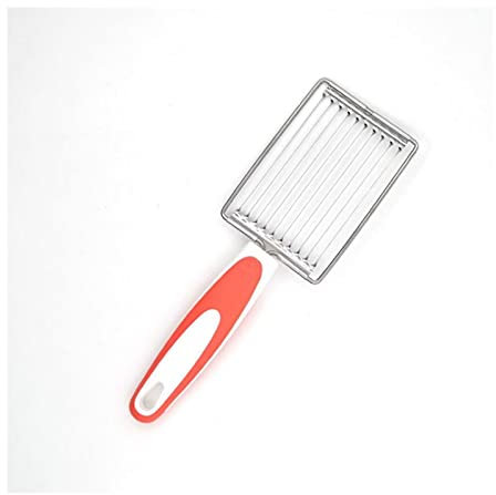 Cortador de Queso Queso máquina de Cortar Acero Inoxidable serrado Fruta Huevo multipropósito Queso Chopper Multicolor Queso Cortador Frok Cocina para cocinar Cortador Queso (Color : Orange)