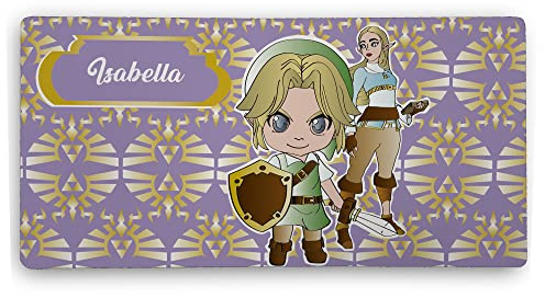 Grand Tapis de Souris. Tapis Souris Personnalisable. Tapis XXL. Tapis Gamer. 800 * 400 * 2mm. Base en Caoutchouc Antidérapant. Mouse Pad. Zelda