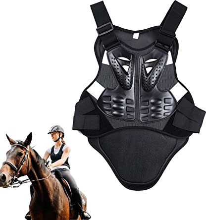 Protezione per il torace, pettorina regolabile per moto, per moto Protezione del torace per gli sport all'aria aperta Tumotsit