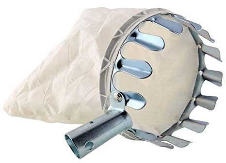 gofidin 16cm Metal Fruit Picker, Fruit Picker Head Basket, Agricultural Garden Hardware Tools Farm Labor-Saving Fruit Picking Tools for Harvest Picking Apple Citrus Pear Peach