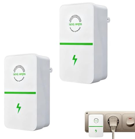 Économiseur D'énergie, Power Save Plug Boîte D'économie électrique Boîte électrique Intelligente AC 90V-250V Boîte D'économie D'énergie Réducteur D'électricité Économie D'énergie (2Pack)