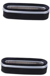 YARNOW 2 Pièces filtre à air tondeuse à gazon tondeuse gazon demousseur gazon tondeuse bosh lawn mower filtre débroussailleuse tondeuse autoportée filtre de tondeuse à gazon le fer Black