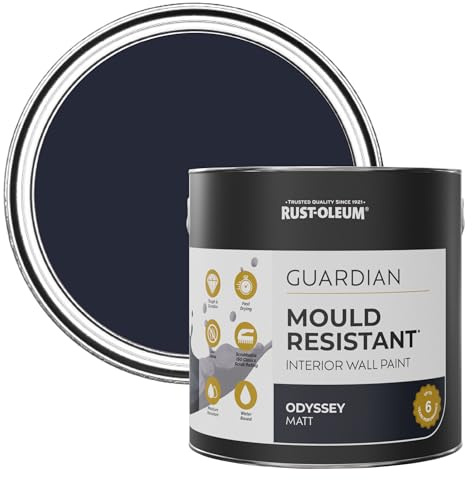 Rust-Oleum Blue Guardian Mould Resistant Wall Paint - Odyssey 2.5L