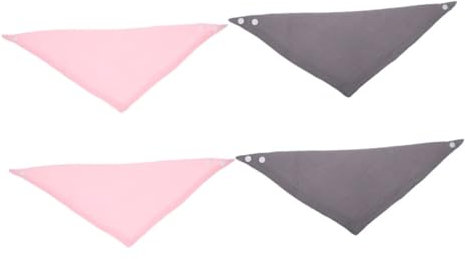 JOINPAYA 4stücke Baumwolle Sabberlätzchen Für Junge Mädchen Verstellbare Bandana Zum Schutz Der Kleidung Für Jungen Und Mädchen Leicht Zu Reinigen