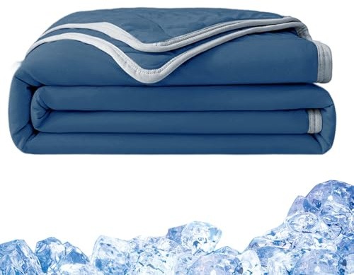 Bajbumgn Coperta Fredda,Coperta Estate Doppia Faccia - Piumino Fresca per Uomo Donna Adulti Casa Camera da Letto Divano Viaggio