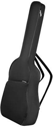 Weiche Gitarrentasche für elektrische und akustische Instrumente, Oxford-Stoff, gepolsterte Tasche mit großer Außentasche, für 91,4 cm (36 Zoll)