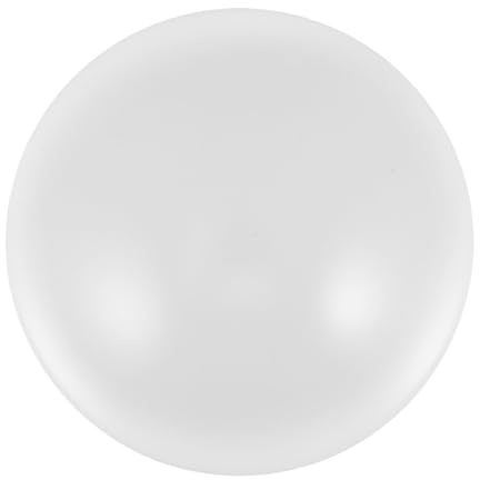 LIFKOME Ceiling Fan Light Shade Replacement 7.86 Inch Diameter Acrylic Mushroom Dome Cover for Home Ceiling Fans, White, Easy Installation and Sturdy Design Suitable for Living Rooms