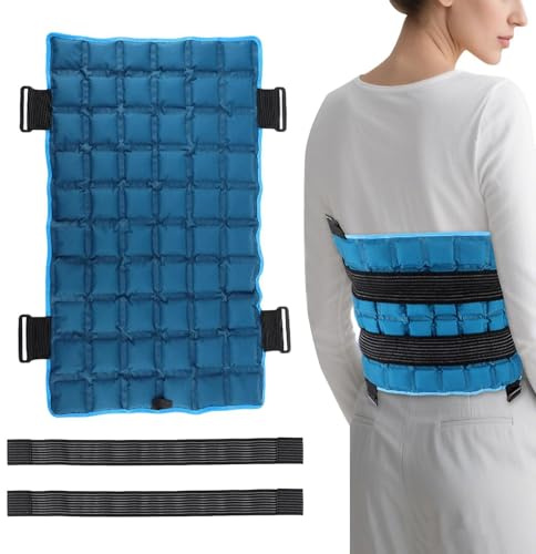 Återanvändbar kylkompress,En flexibel, hopfällbar och ergonomisk inpackning för axlar - En kylkompress med gelinnehåll - för Knä Axlar Armar Ben Armband Ankel Nacke Höft Fot