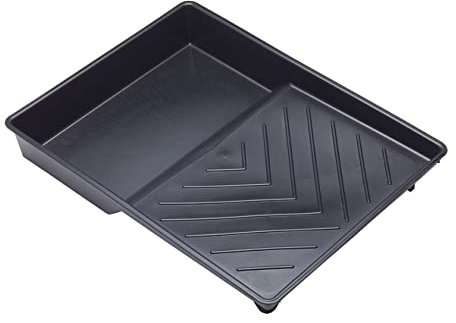 ProDec 9 inch 100% Recycled Plastic Paint Roller Tray With Textured Anti-Skid Grip, Ideal For Trade & DIY Rollers Up To 9 Wide and All Types Of Paint, Varnish, Woodstain