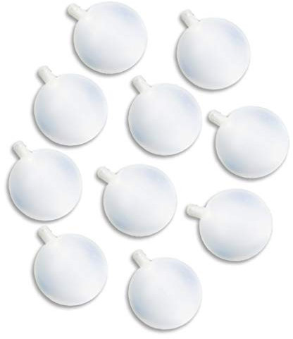 10 x Quietscher zum Einnähen in Babyspielzeug oder Katzenspielzeug, Quietscher 42 mm