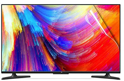 Protecteur d'écran TV mat anti-éblouissement - Film anti-lumière bleue filtre anti-rayures pour Smart TV LED Ultra HD 32-75 pouces 4K / A / 70 Inches 1561x900 mm