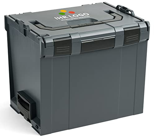 L-BOXX 374 Antracite | Cassetta degli attrezzi professionale L-BOXX | Misura 4 | Innovativo sistema di trasporto