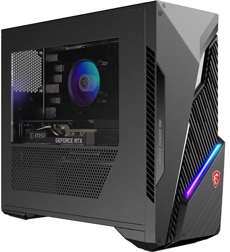 MSI MAG Infinite S3 13NUD-1017FR PC Gaming - Processeur Intel Core i7-13700F, RTX 4060 Ti, RAM 16 Go DDR5, 1 to SSD NVMe PCIe 3.0 - Alimentation 80 Plus Bronze, Wi-FI 6E - Windows 11 Famille
