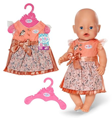 BABY born Dirndl, Puppenkleid für 43cm Puppen, 836828 Zapf Creation, Rosa
