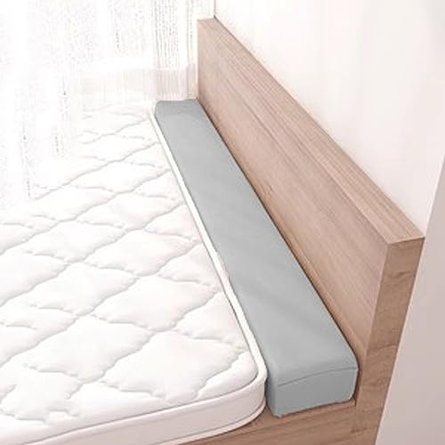 Miaogoo Bettkeil für Matratze, Kopfteil, Wand, weicher Lückenfüller, rechteckig, dicker Schaumstoff, Lückenfüller, Matratze, Lückenfüller, Armlehne, Stützkissen, waschbarer Bezug (200 x 10 x 20 cm,