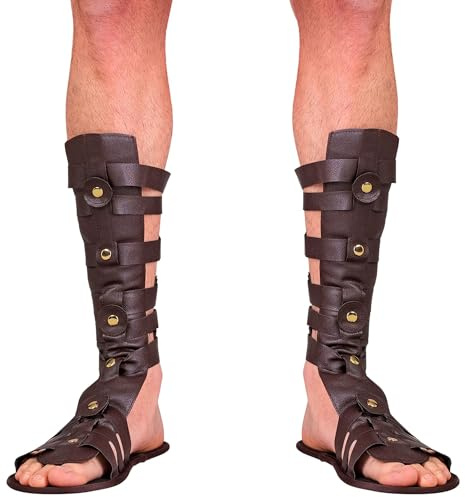 W WIDMANN MILANO Party Fashion - Sandali per personaggi antichi, romani, greci, gladiatori, scarpe