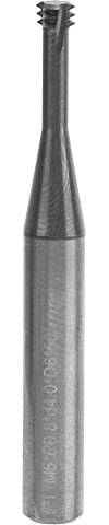 3 - Flute Metric Thread Milling Cutter, Tungsten Steel Engraving Tool, 60° Precision Threading Bit for Aluminum Copper Stainless Steel, M5x0.8xD6x50 with High Durability for Indust