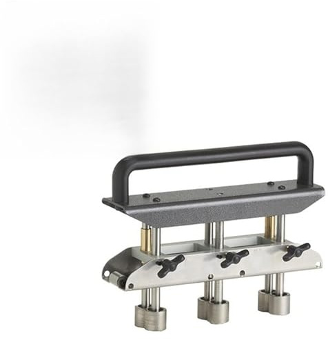 BTOSEP Dobladora de Rodillos para Bordes de 3 Estaciones, Herramienta para Doblar Láminas de Metal para Techos para Doblar con ángulo de 0 a 90 Grados, 13 a 130 Mm