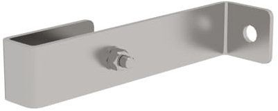 MUNK Günzburger Steigtechnik 64018 Wandhalter Edelstahl starr 150mm für GFK-Leiter 1St.