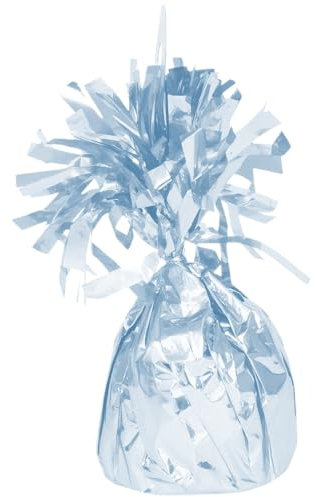 Unique Party 49372 - Peso per Palloncino in Foil Bianco