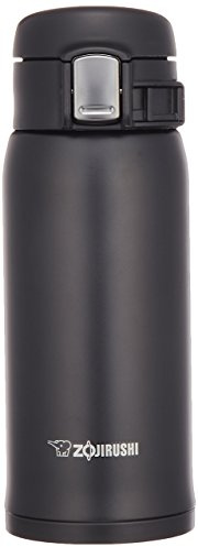 Zojirushi Stainless Steel Non-Stick Vacuum Travel Mug, 360 ml (12.5 fl oz) - Black