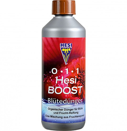 Hesi Boost Flssigdnger, NPK 0-1-1, 500 ml, fr Hauspflanzen und Indoor-Grten